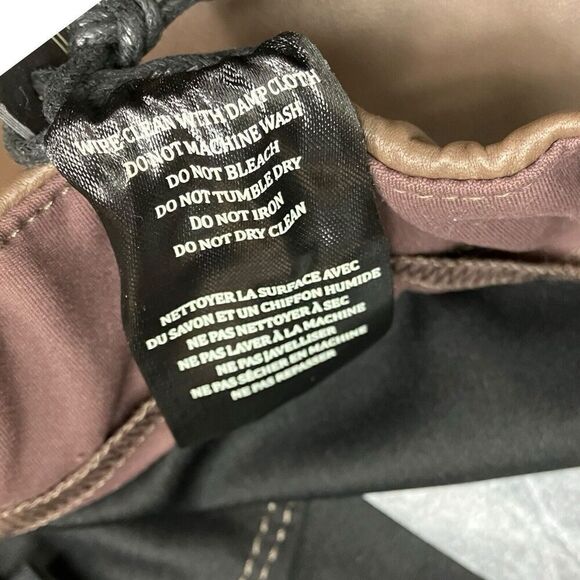 Blank NYC Pants Womens 29 Brown Faux Leather Skinny Ankle Slit Chocolate Pull On - Picture 8 of 14